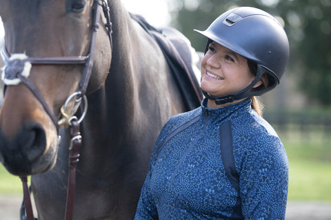 Kerrits® Ladies’ Rail Side Quarter-Zip Tech Top