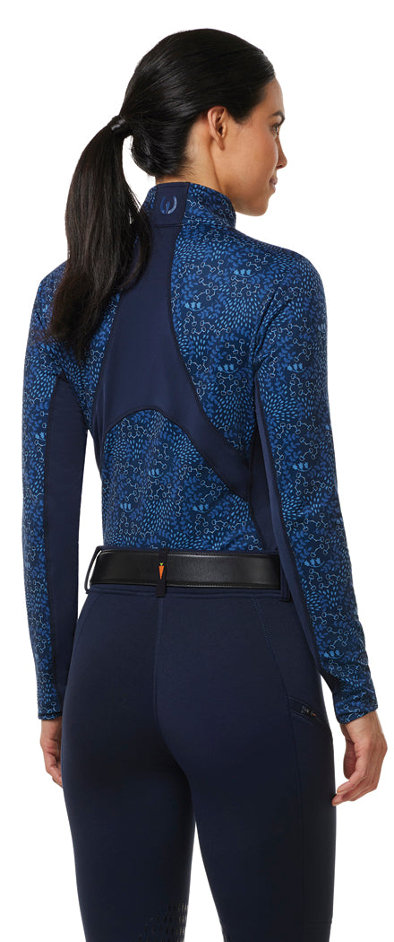 Kerrits® Ladies’ Rail Side Quarter-Zip Tech Top