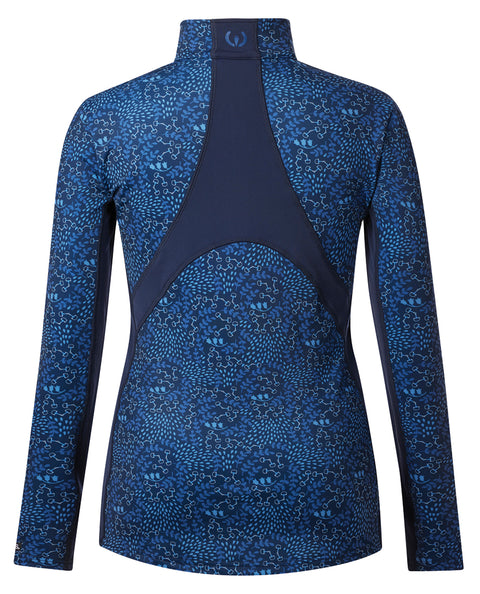 Kerrits® Ladies’ Rail Side Quarter-Zip Tech Top
