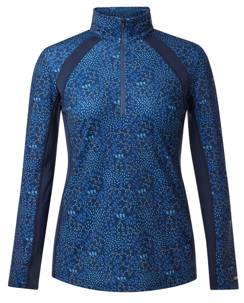 Kerrits® Ladies’ Rail Side Quarter-Zip Tech Top