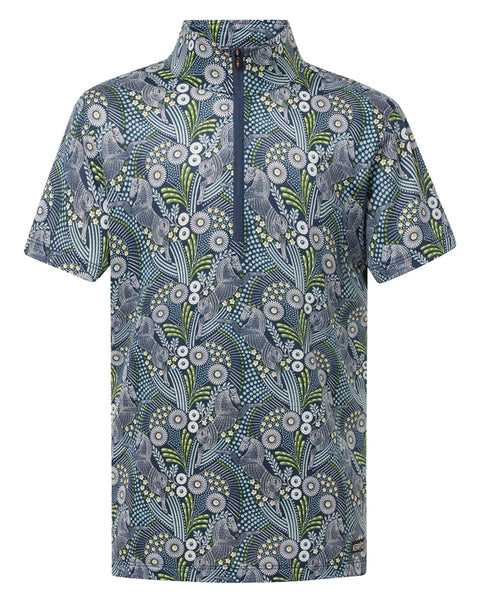 Kerrits® Kids’ Summer Ride IceFil® Short Sleeve Print Shirt