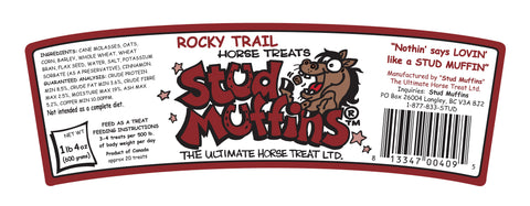 Stud Muffins® Rocky Trail Horse Treats - 20 oz. Tub
