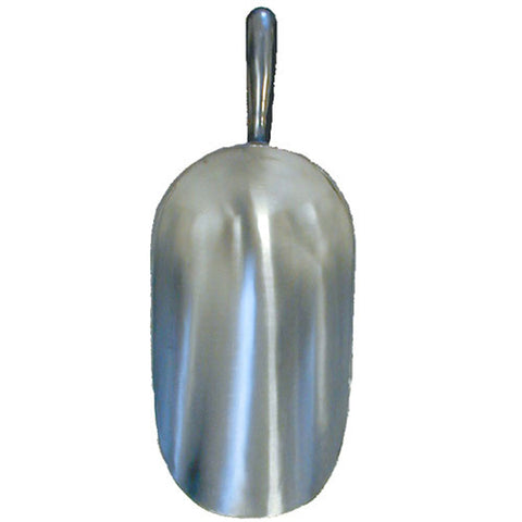 Aluminum Feed Scoop, 58-Ounce