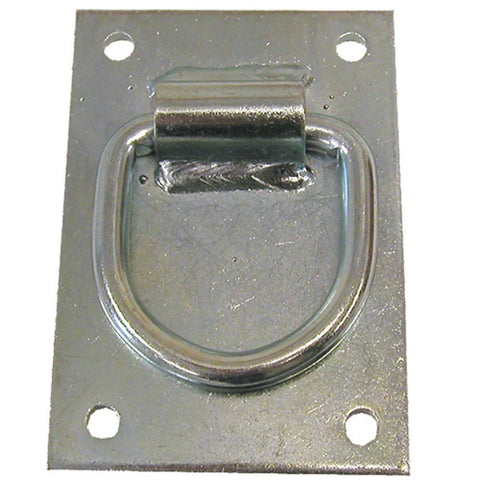 Heavy-Duty Cross Tie Ring Mounting Plate