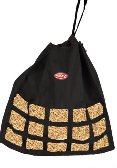 Showman® Nylon Scratchless Slow Feed Hay Bag