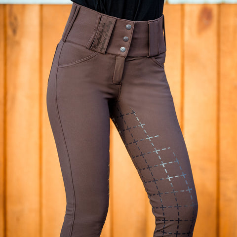 Horze Ladies’ Desiree Silicone Full-Seat Breech