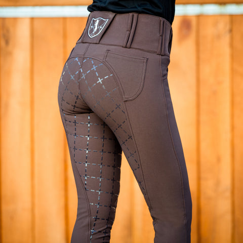 Horze Ladies’ Desiree Silicone Full-Seat Breech