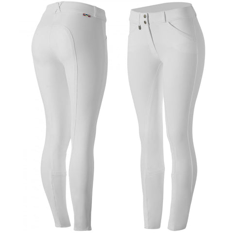 Horze Ladies' Grand Prix Synthetic Leather Full-Seat Breech
