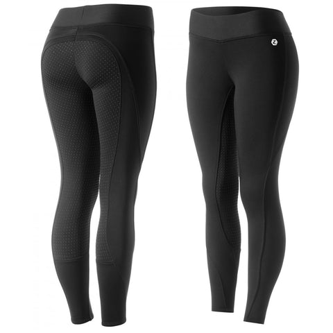 Horze Ladies' Active Winter Full-Seat Tight with Silicone Grip