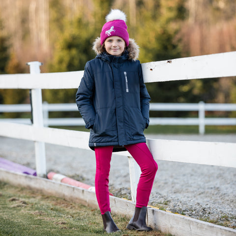 Horze Junior Active Full-Seat Winter Tight with Silicone
