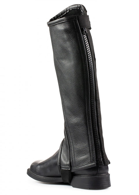 Horze Kids’ Leather Chaps