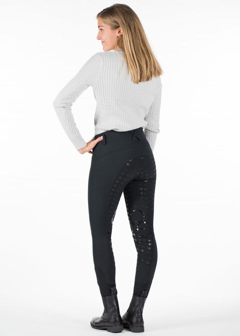 Ladies’ High-Waist Micro Silicone Full Seat Breech