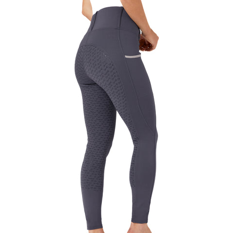 Horze Ladies’ Lucinda High-Waist Silicone Full-Seat Tight