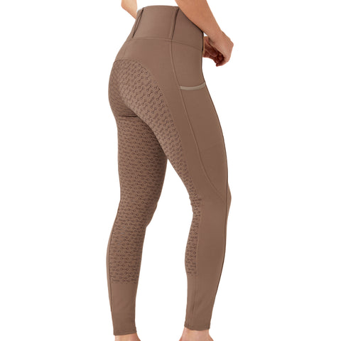 Horze Ladies’ Lucinda High-Waist Silicone Full-Seat Tight