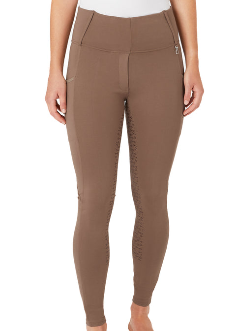 Horze Ladies’ Lucinda High-Waist Silicone Full-Seat Tight