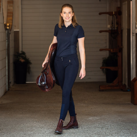 Horze Ladies’ Angela High-Waist Silicone Full-Seat Breech