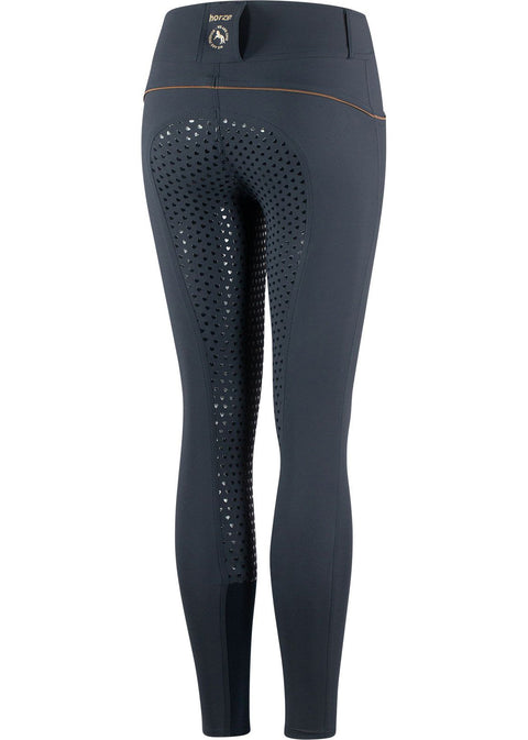 Horze Kids’ Aubrey High-Waist Silicone Full-Seat Breech