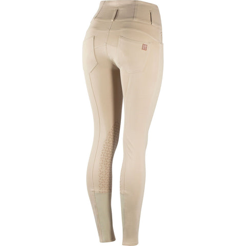 Horze Ladies’ Tara High-Waist Silicone Knee-Patch Breech