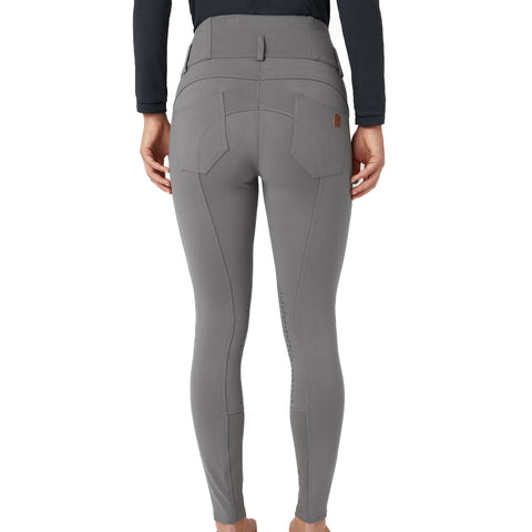 Horze Ladies’ Tara High-Waist Silicone Knee-Patch Breech
