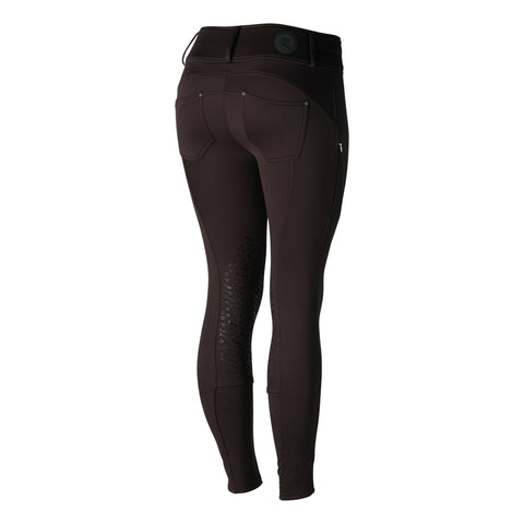Horze Ladies’ Rhea Knee-Patch Thermo Breech with Back Pockets