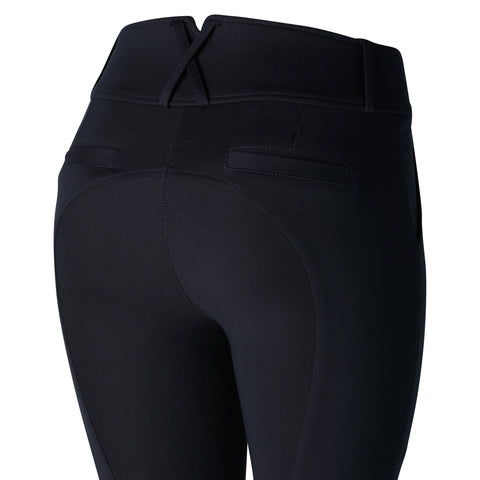 Horze Ladies’ Angela High-Waist Silicone Knee-Patch Breech