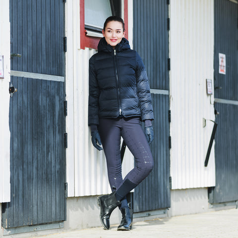 Horze Ladies’ Desiree Silicone Full-Seat Hybrid Breech