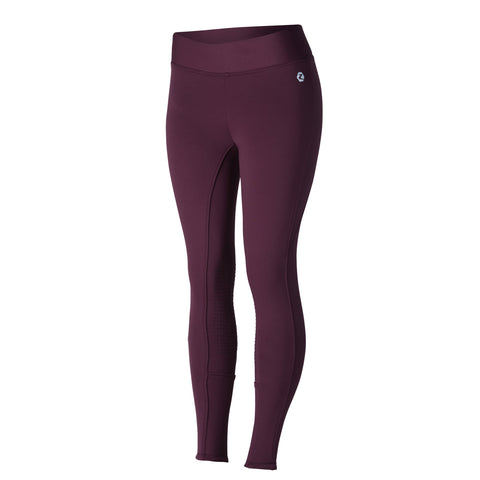 Horze Ladies’ Active Winter Silicone Knee-Patch Tight