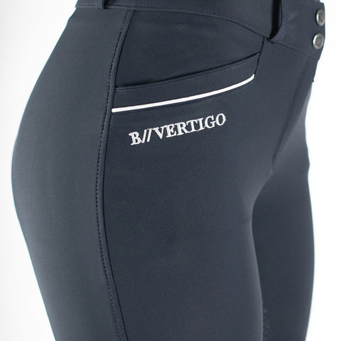 B Vertigo Ladies’ Patricia High-Waist Silicone Knee-Patch Breech