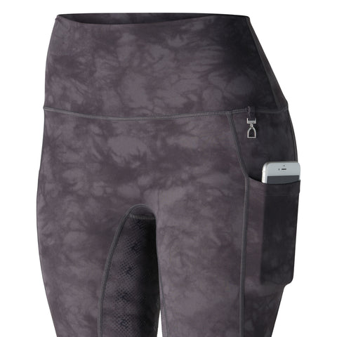 Horze Ladies’ Karen Tie-Dye High-Waist Full-Seat Tight