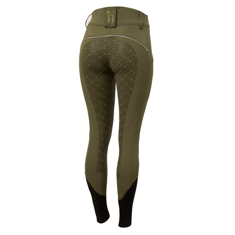 Horze Ladies’ Callie High-Waist Breech with Piping