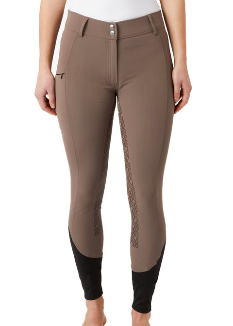 Horze Ladies’ Callie High-Waist Breech with Piping