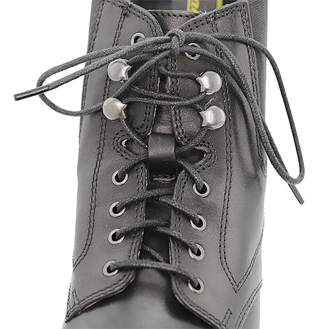 Grewal Equestrian™ Ladies’ Leather Lace-Up Paddock Boots