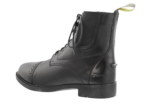 Grewal Equestrian™ Ladies’ Leather Lace-Up Paddock Boots