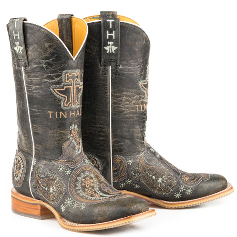 Tin Haul Ladies’ Bandana Bandit, Wild Rag Sole Boots