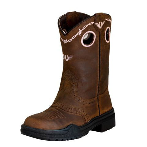 TuffRider® Youths’ Yosemite Round Toe Western Boots
