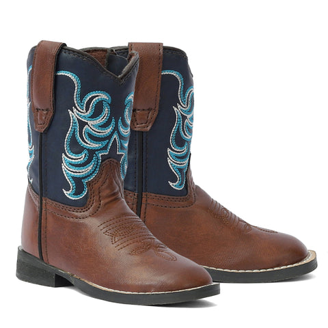 TuffRider® Toddlers’ Zion Square Toe Western Boots