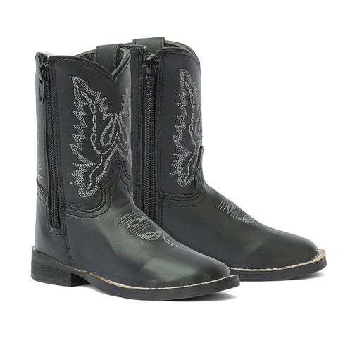 TuffRider® Toddlers’ Badlands Square Toe Western Boots