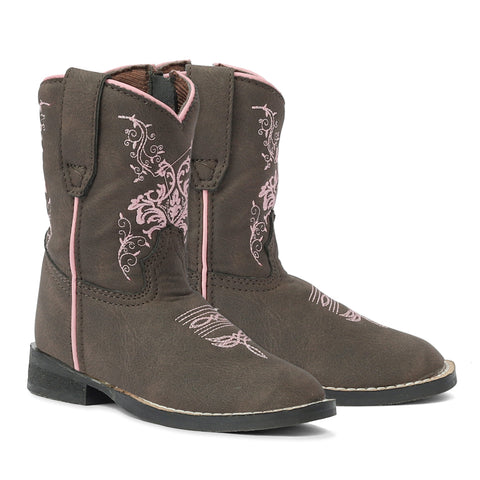 TuffRider® Toddlers’ Glacier Square Toe Western Boots