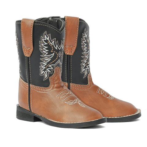 TuffRider® Toddlers’ Olympic Square Toe Western Boots