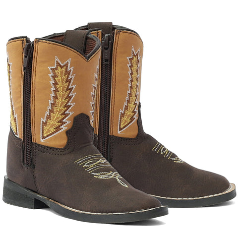 TuffRider® Toddlers’ Biscayne Square Toe Western Boots
