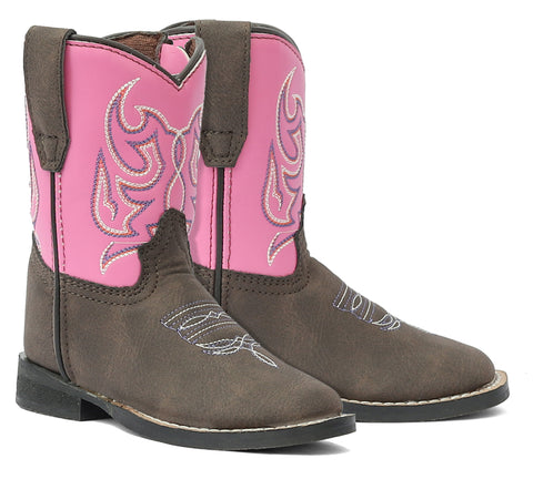 TuffRider® Toddlers’ Voyageurs Square Toe Western Boots