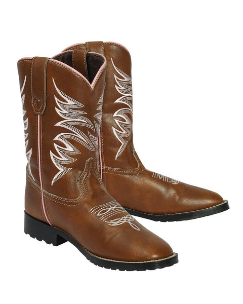 TuffRider® Children’s Channel Islands Square Toe Western Boots