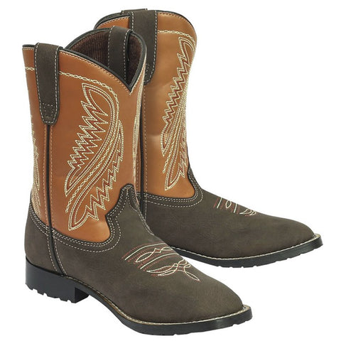 TuffRider® Youths’ Big Bend Rounded Toe Western Boots