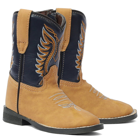 TuffRider® Toddlers’ Lassen Rounded Toe Western Boots