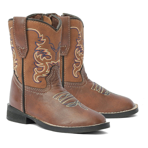 TuffRider® Toddlers’ Kings Canyon Rounded Toe Western Boots