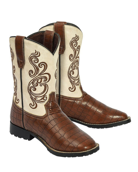 TuffRider® Youths’ Shenandoah Rounded Toe Western Boots
