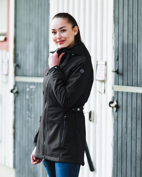 Horze Ladies' Freya Long Soft Shell Jacket