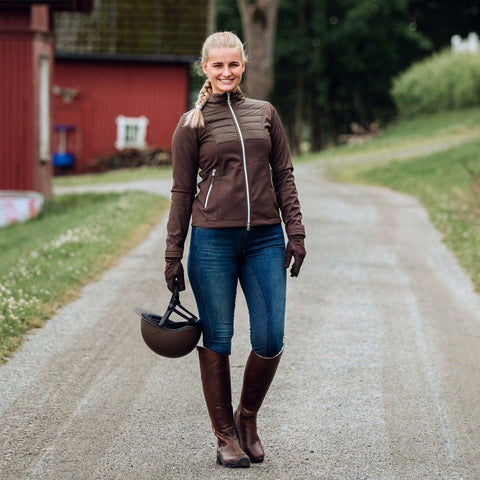 Horze Ladies' Maeve Soft Shell Hybrid Jacket