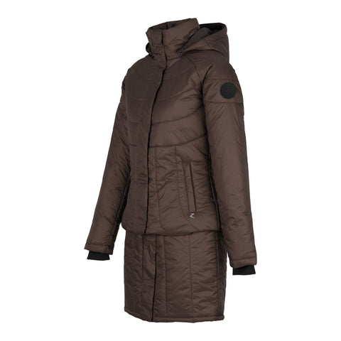Horze Ladies’ Aurora Padded Parka with Removable Hem & Hood