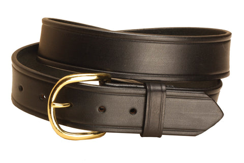 Tory Leather 1 1/2" Plain Leather Belt